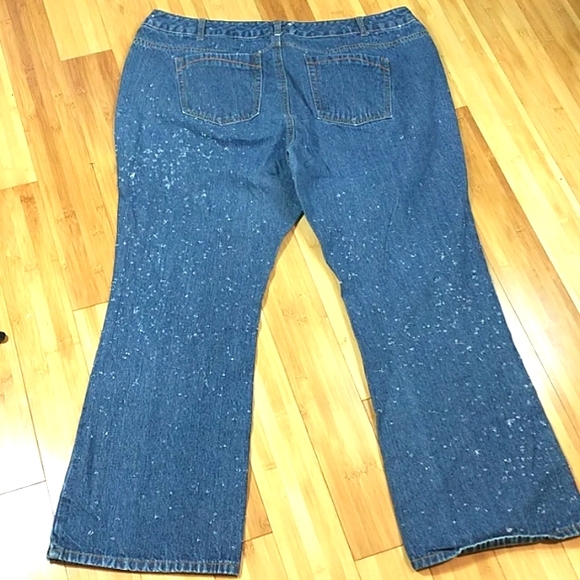 Avenue Jeans Size 18 Custom jeans shot with Bird Shot from a Shotgun. - Picture 7 of 13